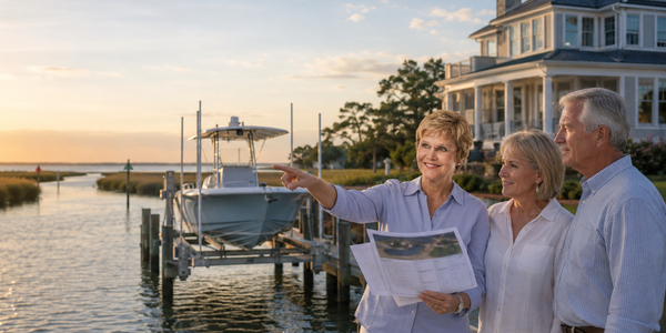 Deep-Water Waterfront Homes on the Crystal Coast: What Boat Owners Need to Know