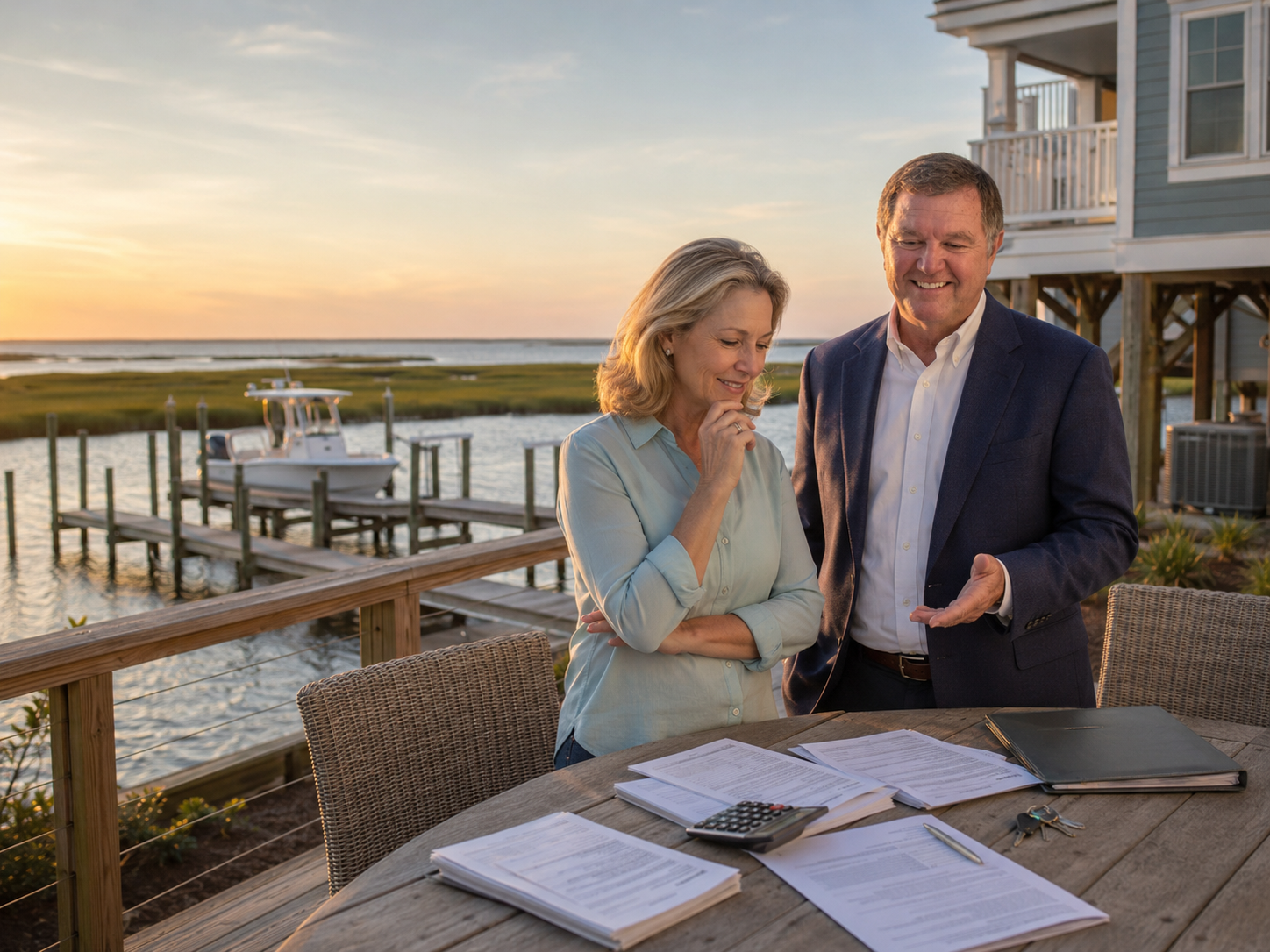 Crystal Coast homebuyer reviewing ownership costs beyond the mortgage