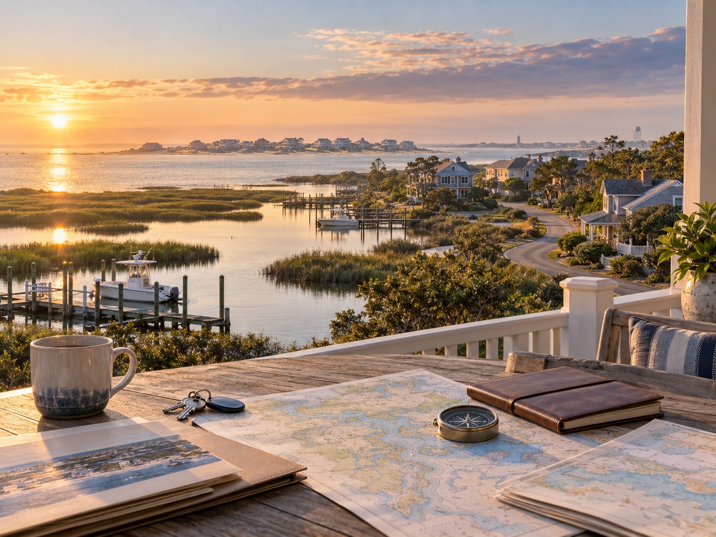 Crystal Coast waterfront homes highlighting local real estate expertise