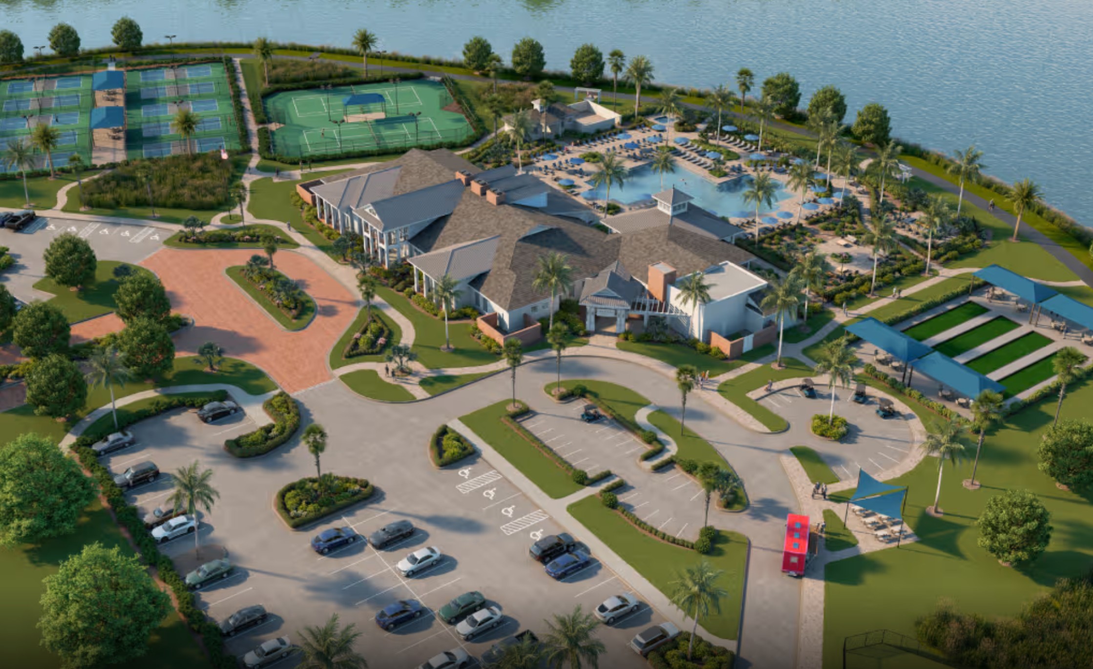 Amenities Arial View