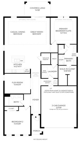 Regency FLATWOOD Floorplan