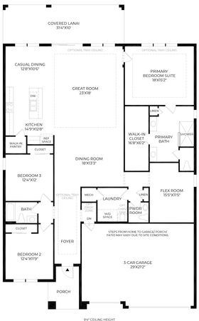 Regency HILLOCK Floorplan