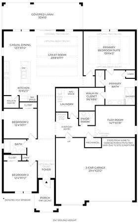 Regency RAINBOW Floorplan