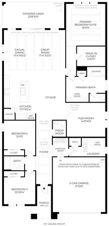 Regency RIVERLAND Floorplan