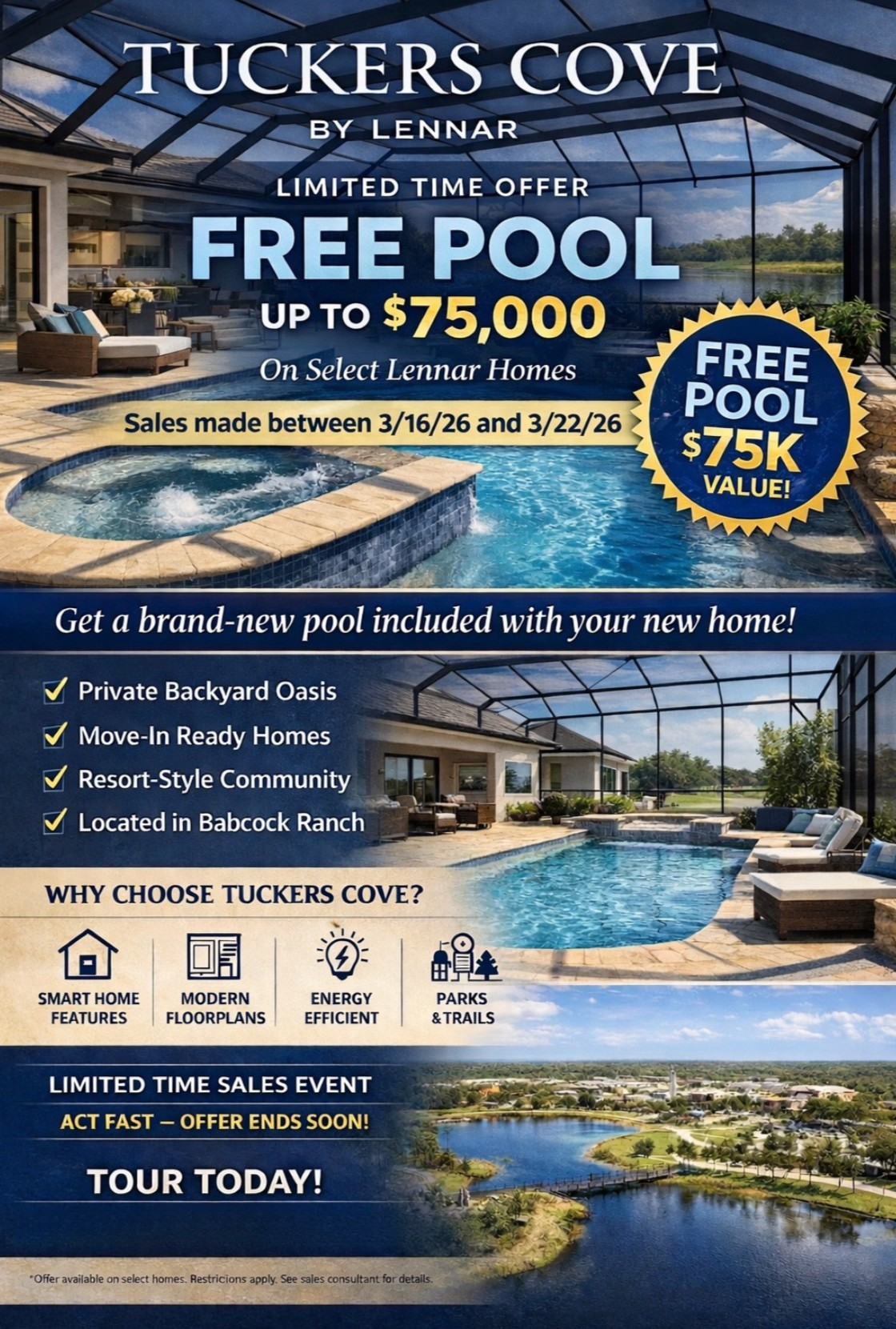 Limited Time Only Special at Tucker's Cove