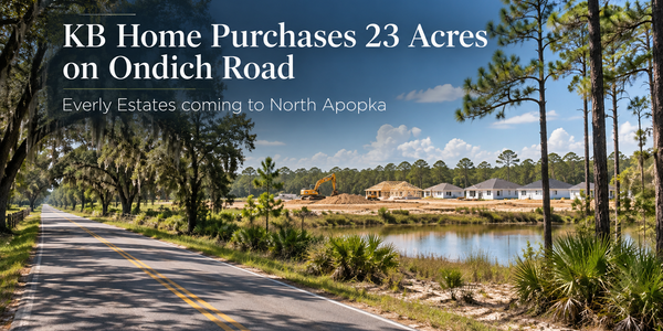 KB Home Purchases 23 Acres in North Apopka &hellip;