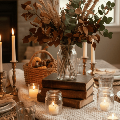 Effortless, Affordable, Last-Minute Tablescapes for Your Holiday Gatherings