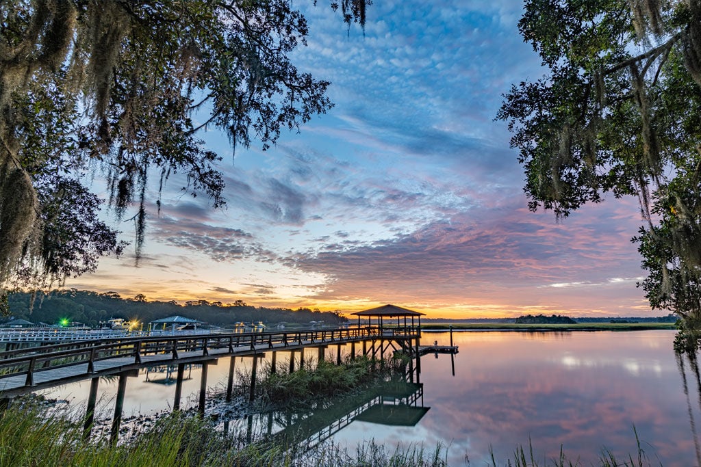 Atlantic Salt Realty Sunset Dock