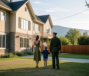 a military family, finding the perfect home in a new city