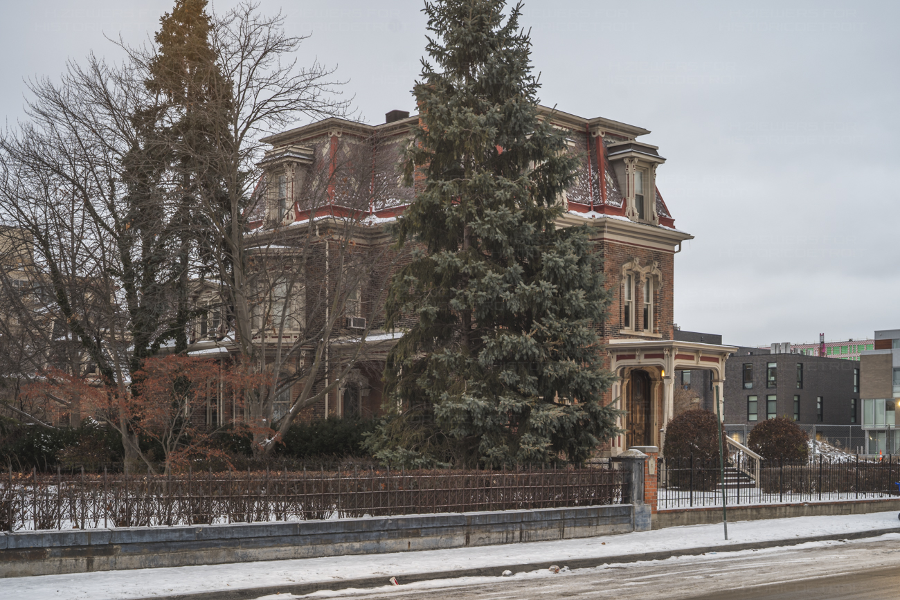 Detroit, MI - A view of the Philo E. Wright House, also known as