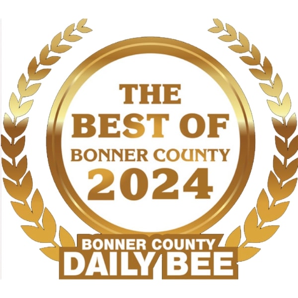 Elite Realty Partners by Real Broker awarded 'Best Real Estate Agency in Bonner County 2024' by the Bonner County Daily Bee. Recognized for outstanding service, professionalism, and expertise in the Sandpoint, Idaho real estate market