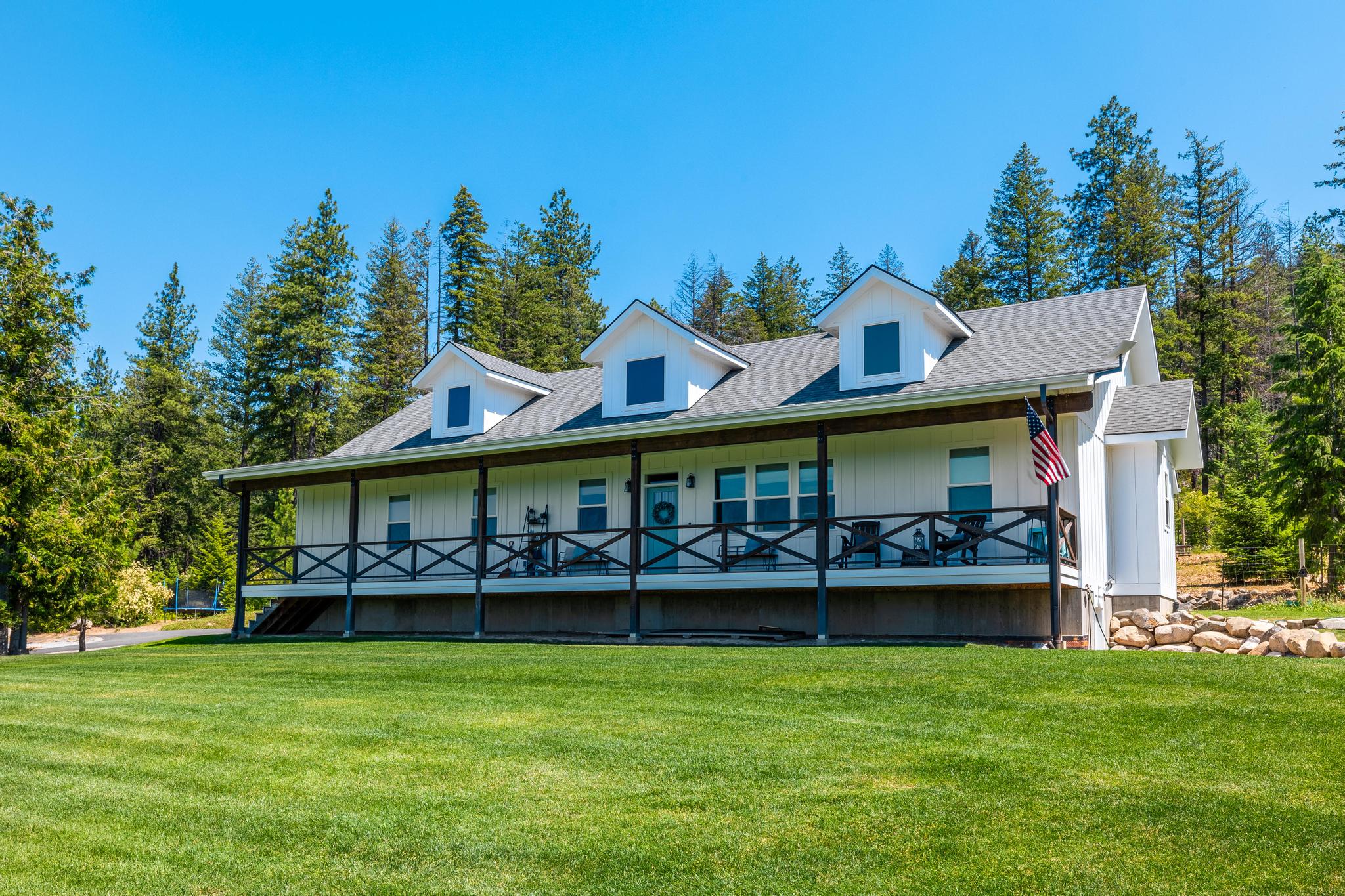 sagle idaho, farmhouse, view, real estate