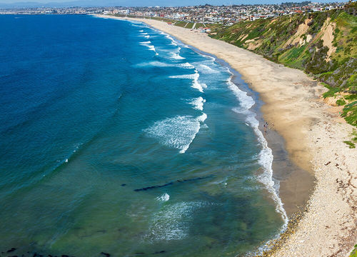 Aerial-view-of-Torrance-Beach