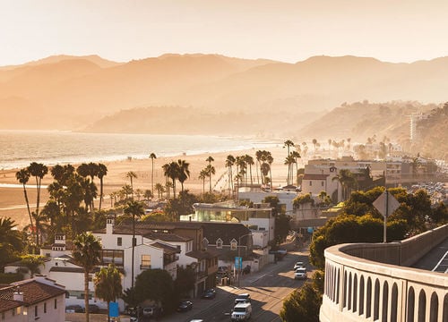 Sunset-in-Santa-Monica