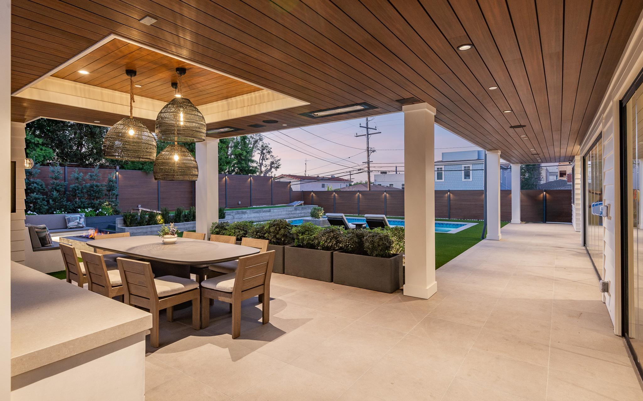 Living and dining