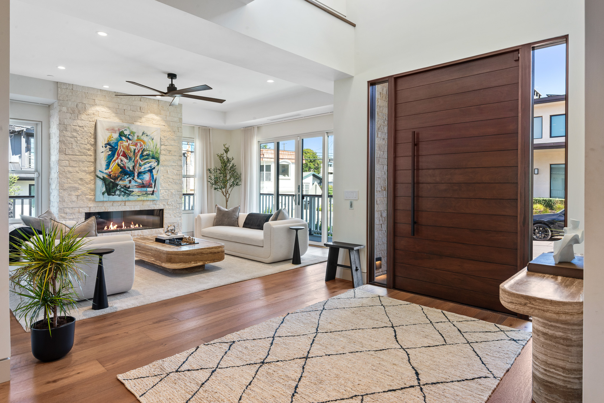 Open plan