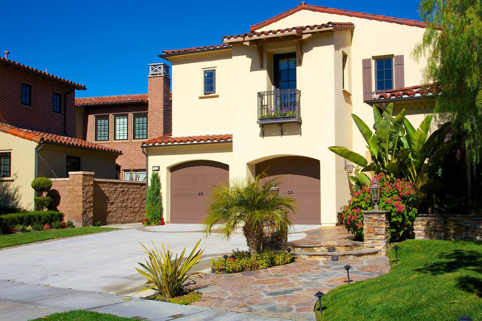 A house for sale in California.