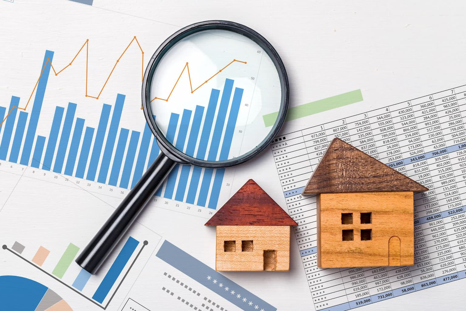Timeline and financial planning visuals