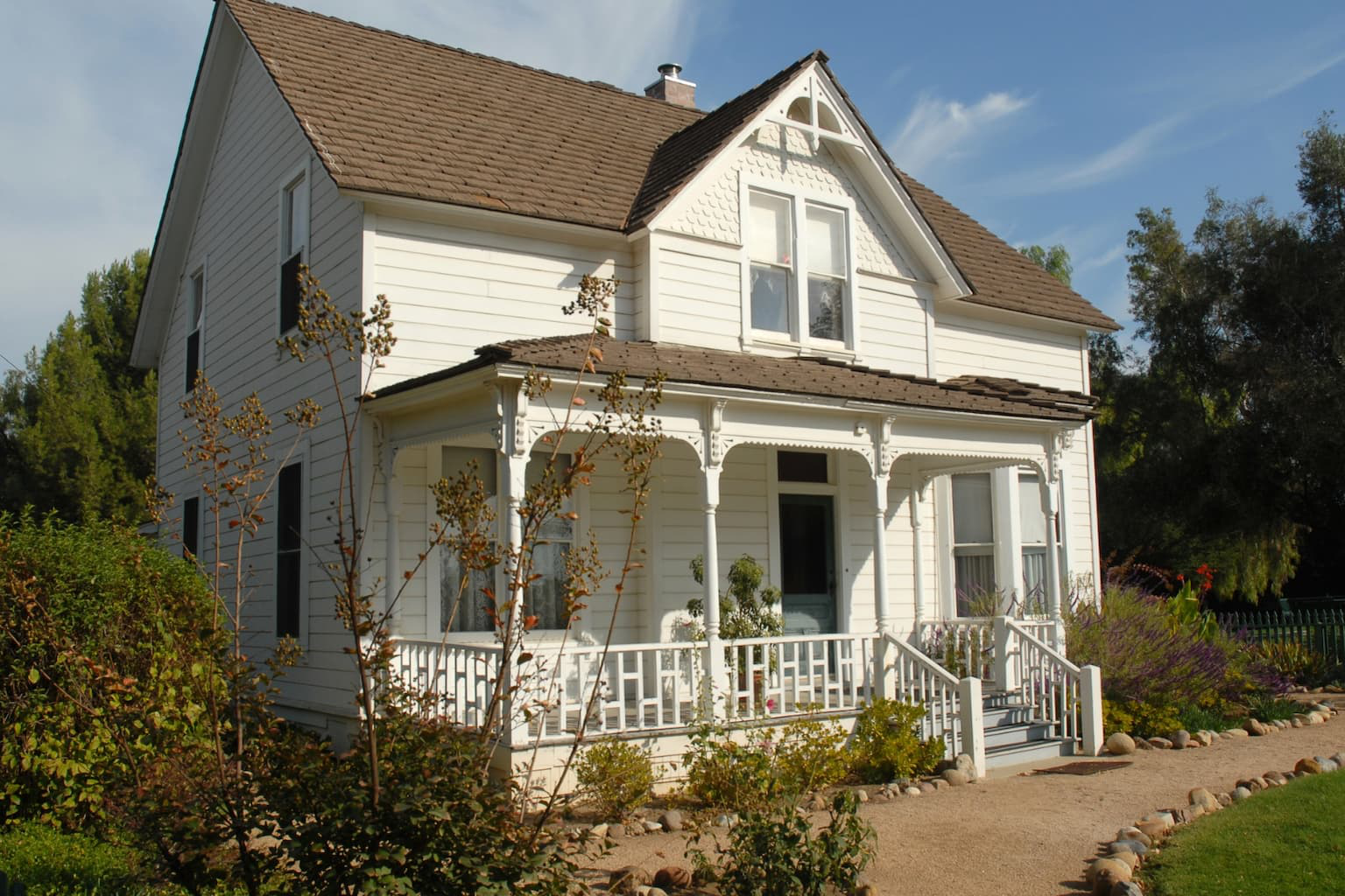 Restored home after major repairs and renovation