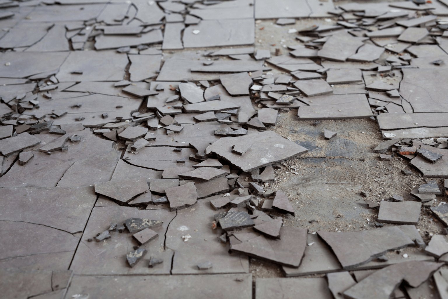 Asbestos-containing materials in an old home