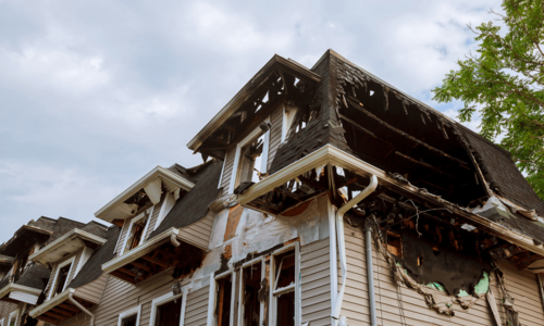 Value of Fire-Damaged House