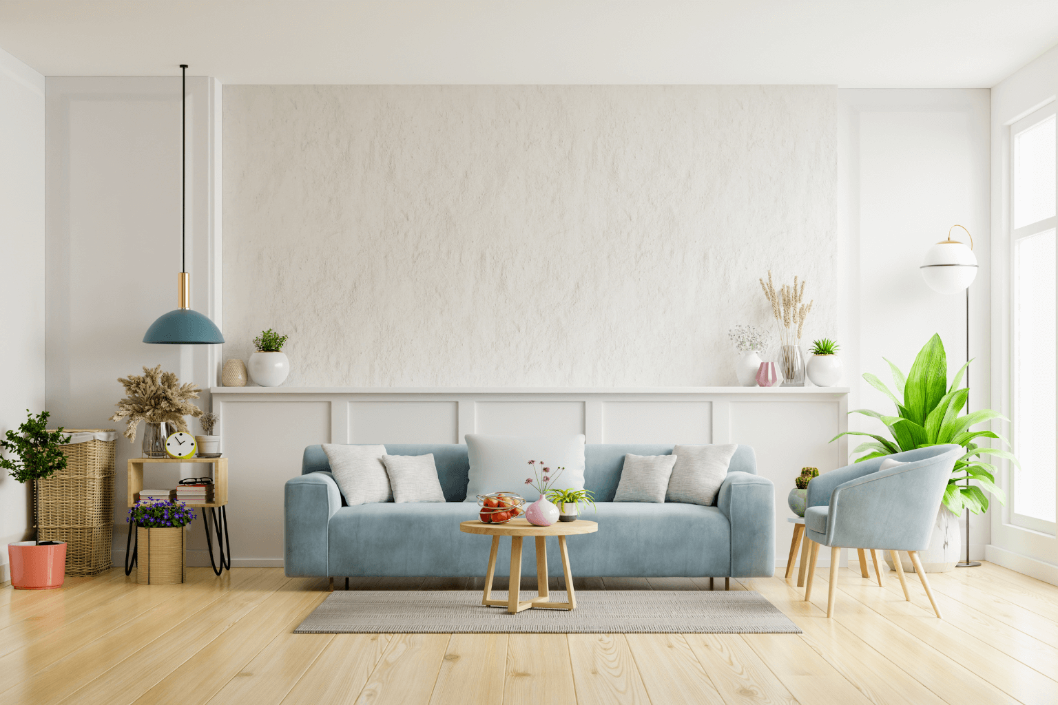 Staged home ready for showing during divorce sale