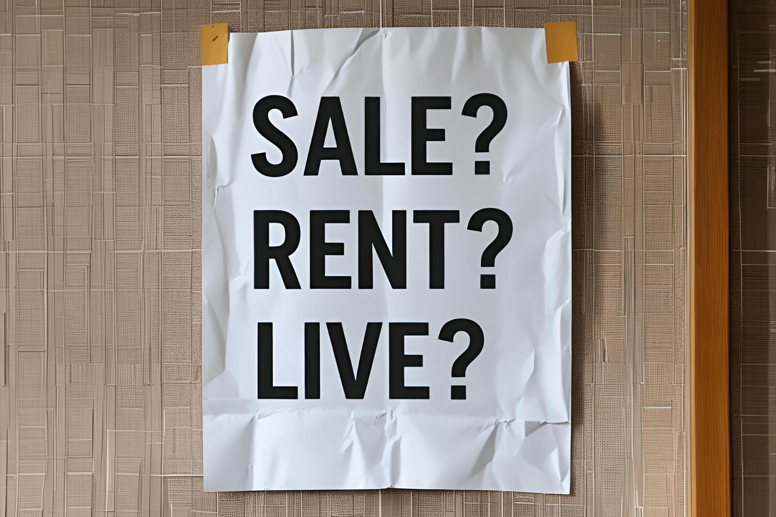 Decision to keep, sell, or rent an inherited property