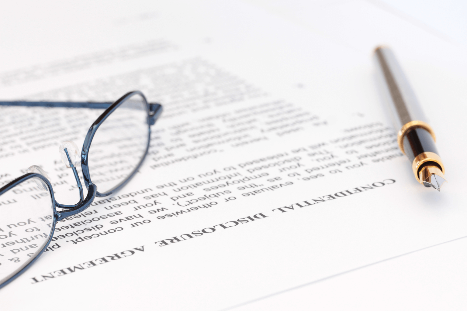 Real estate disclosure form on clipboard