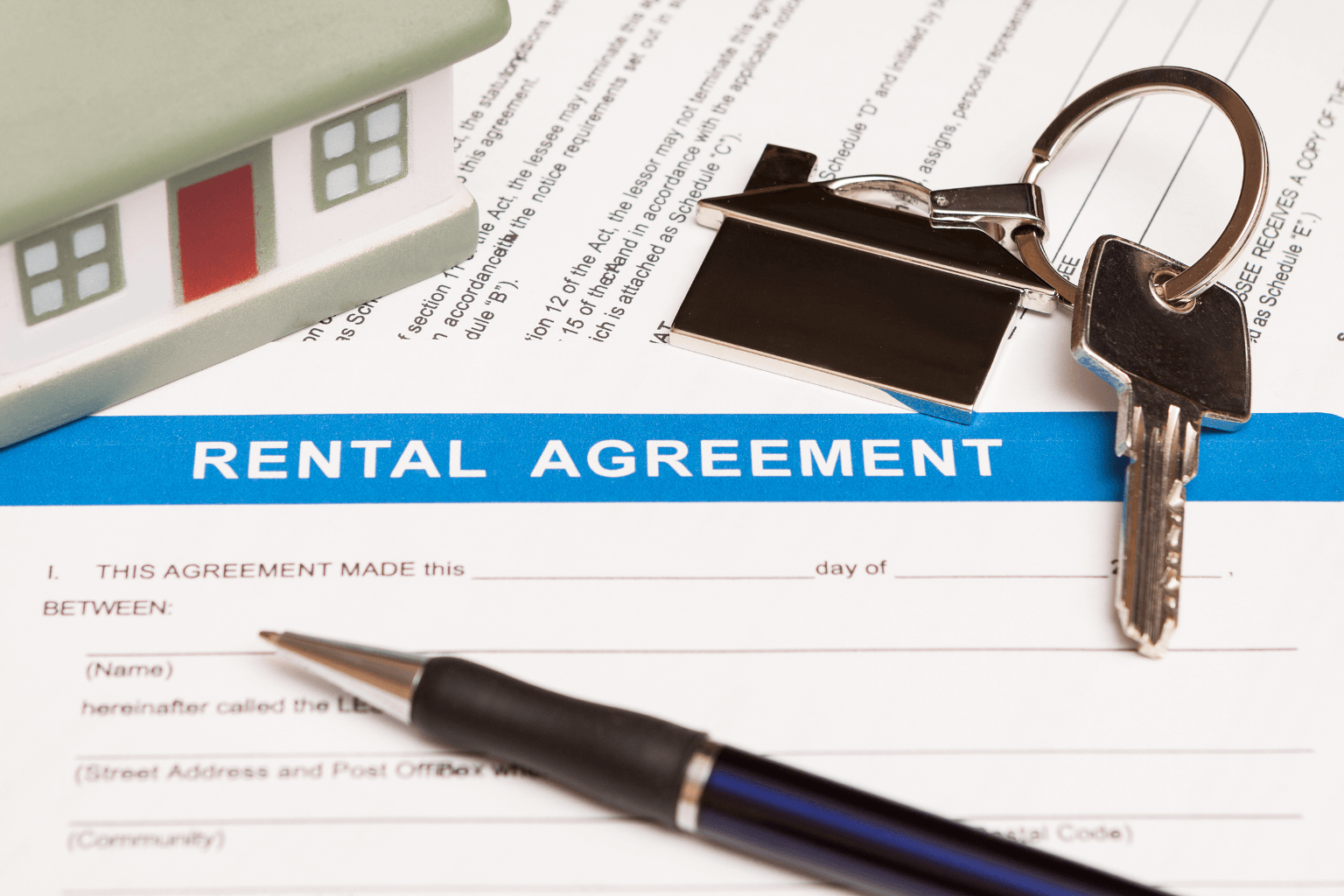 Temporary rental agreement during home sale litigation