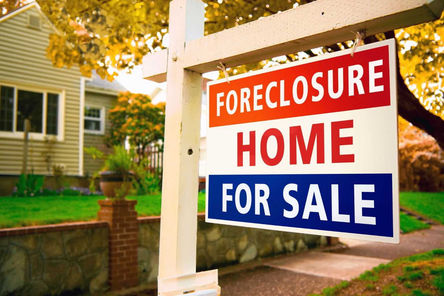 Selling a home in foreclosure without a real estate agent