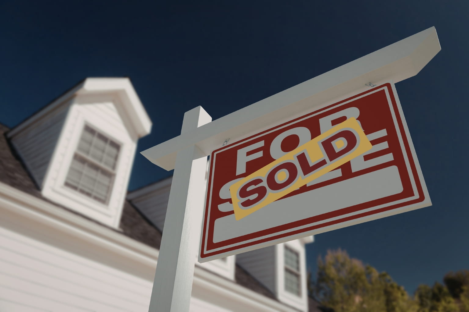 House with sold sign | Cash Home Buying Process