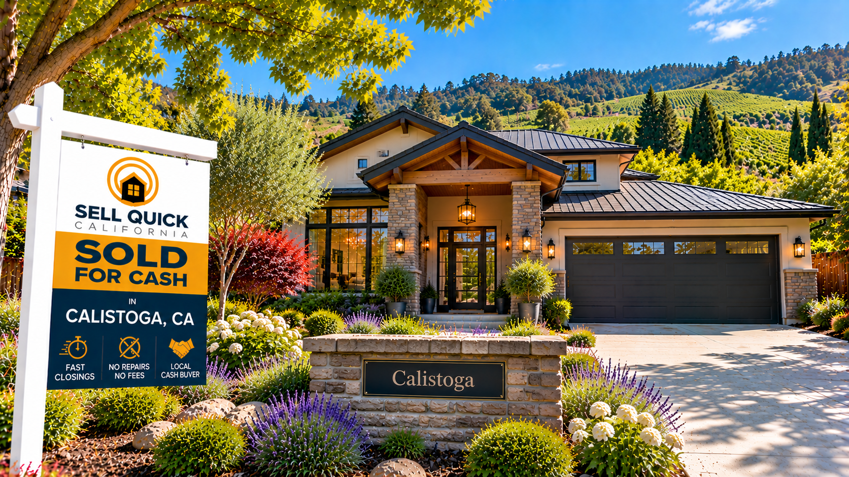 sell my house fast for cash CALISTOGA ca