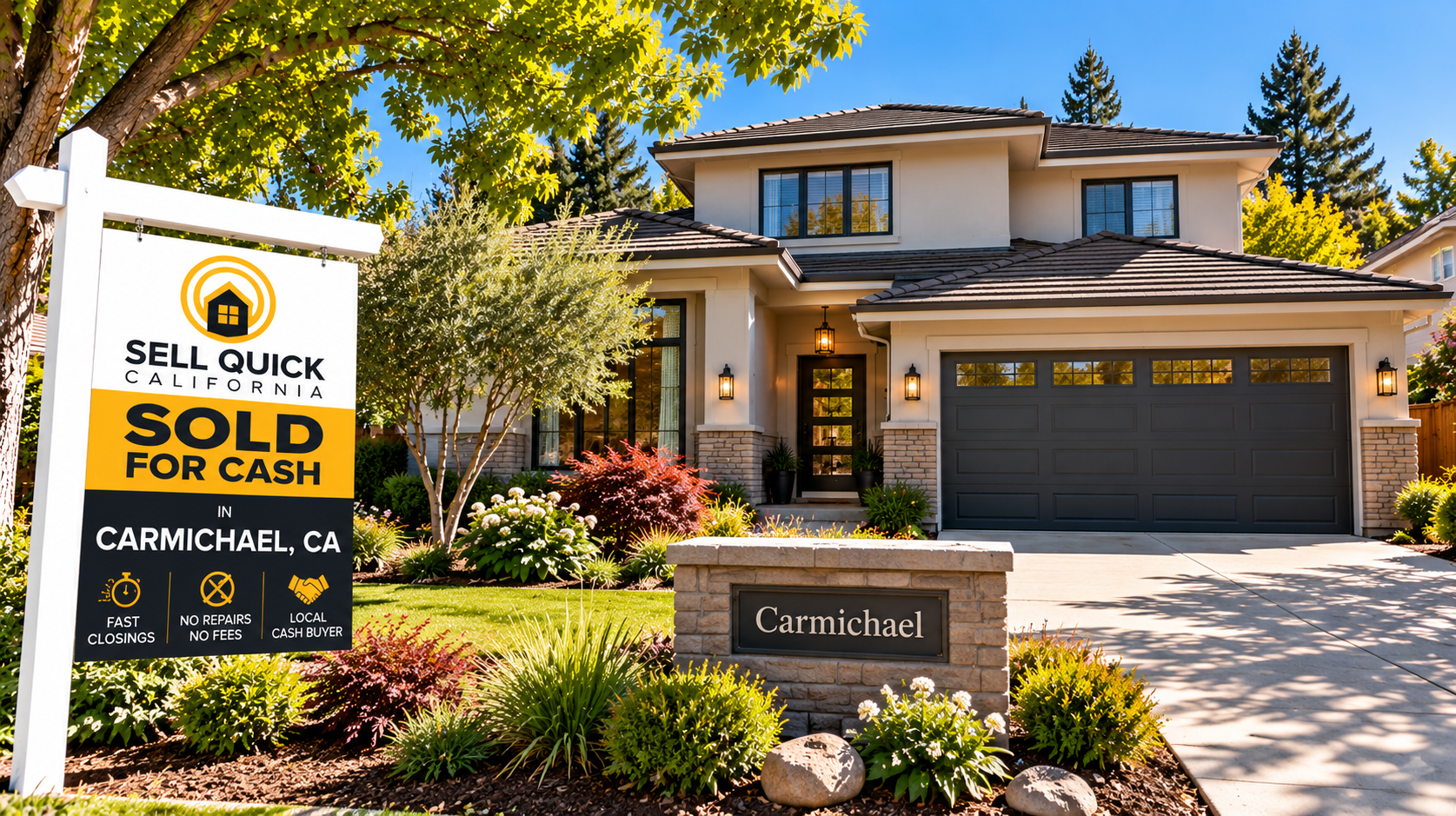 sell my house fast for cash Carmichael ca