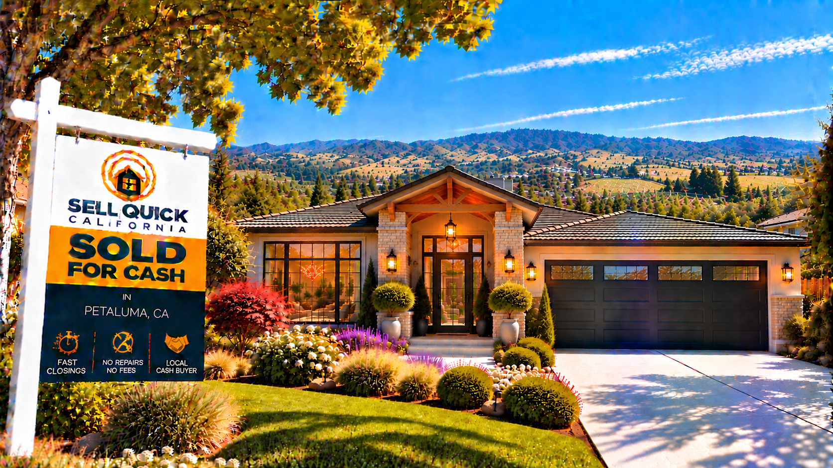 sell my house fast for cash Petaluma ca