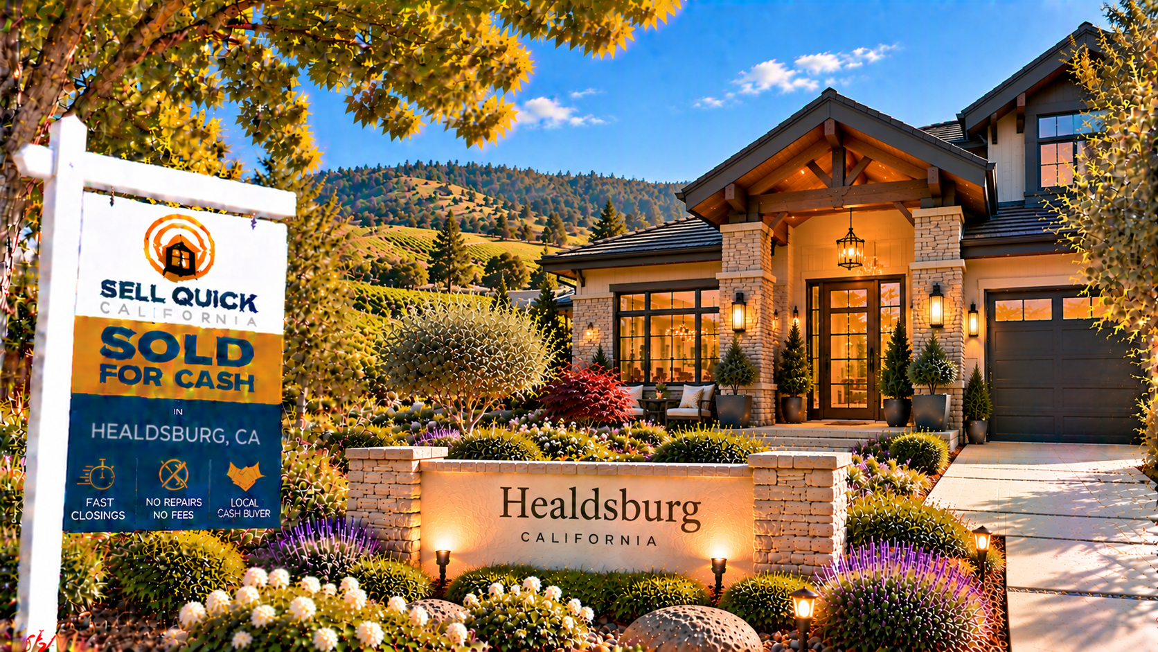 sell my house fast for cash HEALDSBURG ca