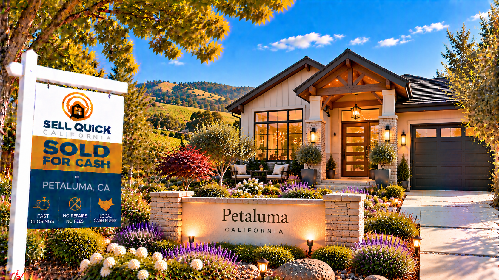 sell my house fast for cash PETALUMA ca