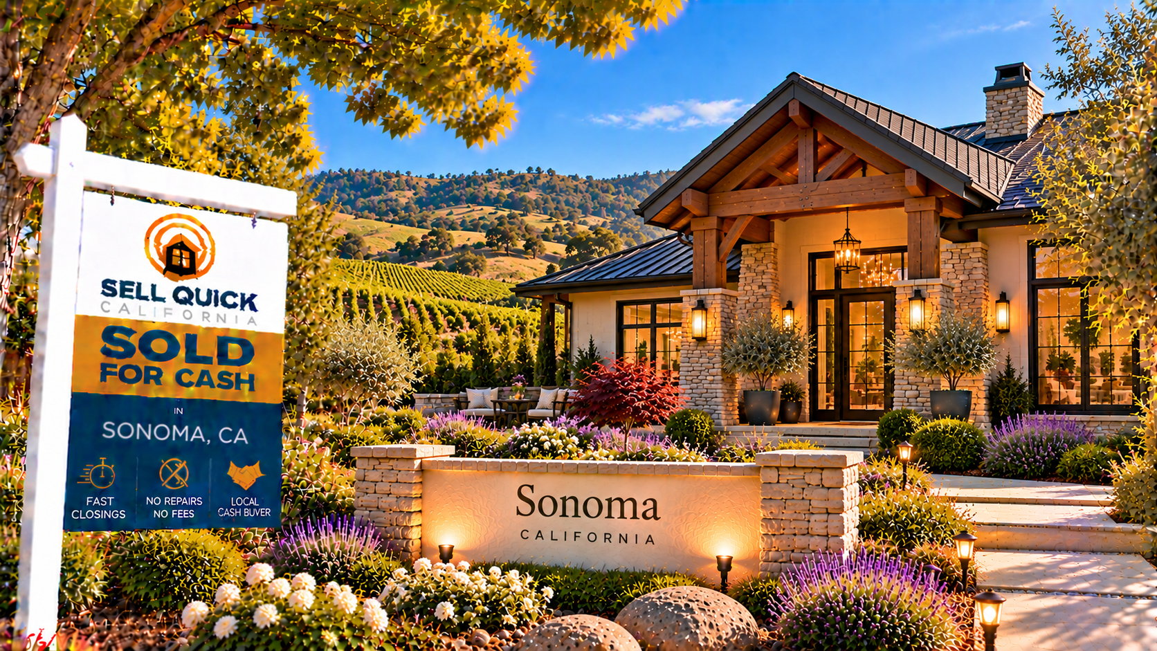sell my house fast for cash SONOMA ca