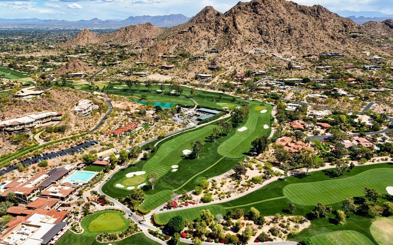 Aerial photo of Paradise Valley