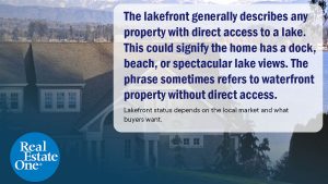 Harrell Realty Team Real Estate One - Enjoy a significant investment with your lakefront home when you get in touch with Harrell Realty Team.