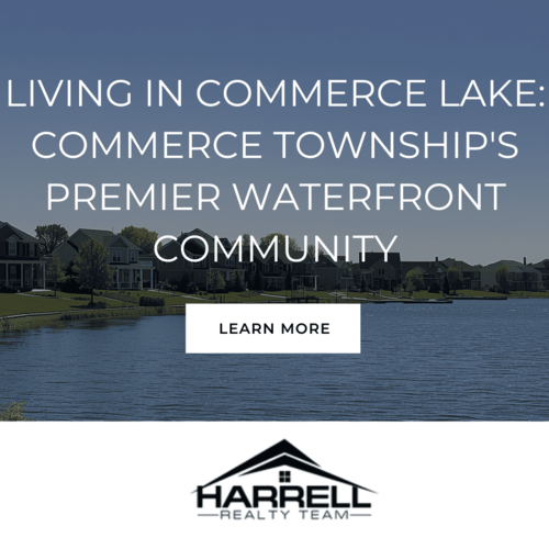 Living in Commerce Lake: Commerce Township's Premier Waterfront Community
