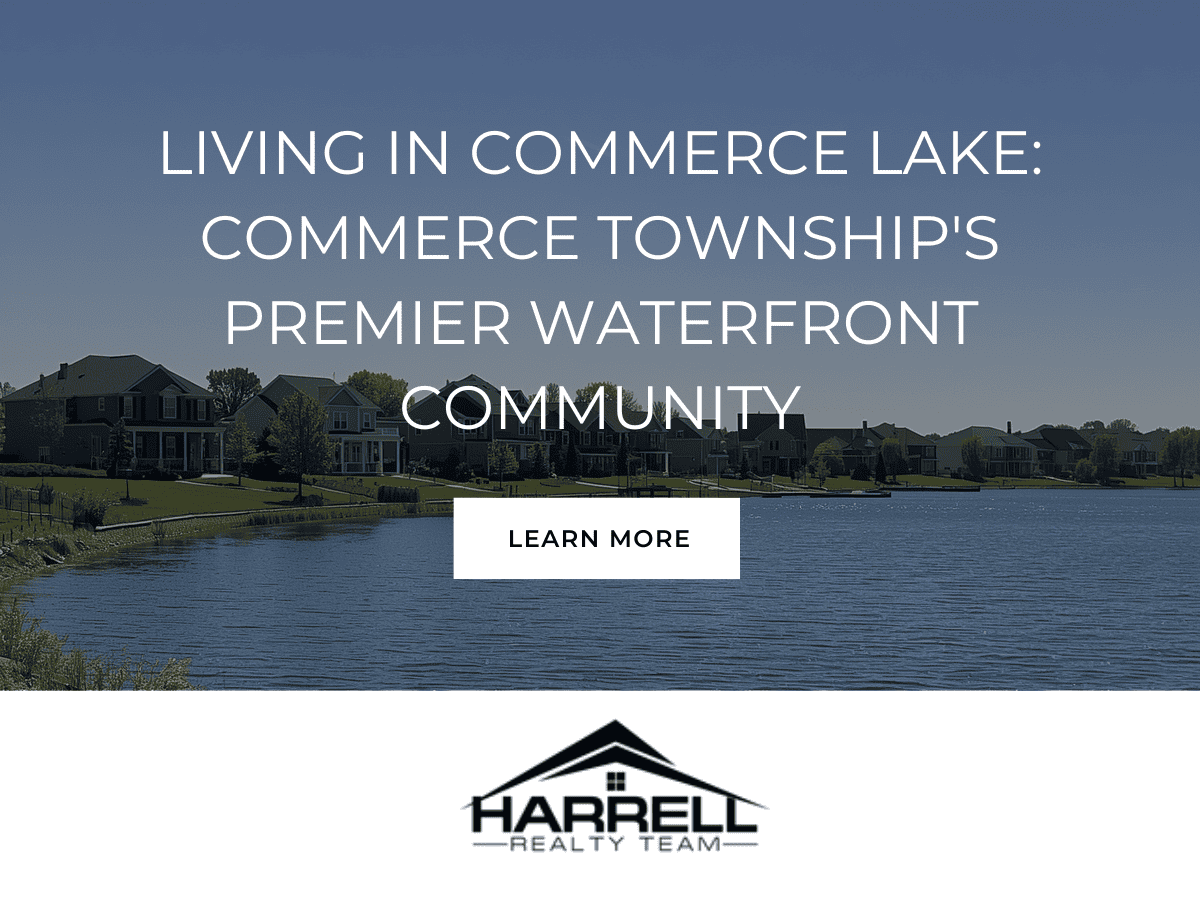 Living in Commerce Lake Commerce Township's Premier Waterfront Community