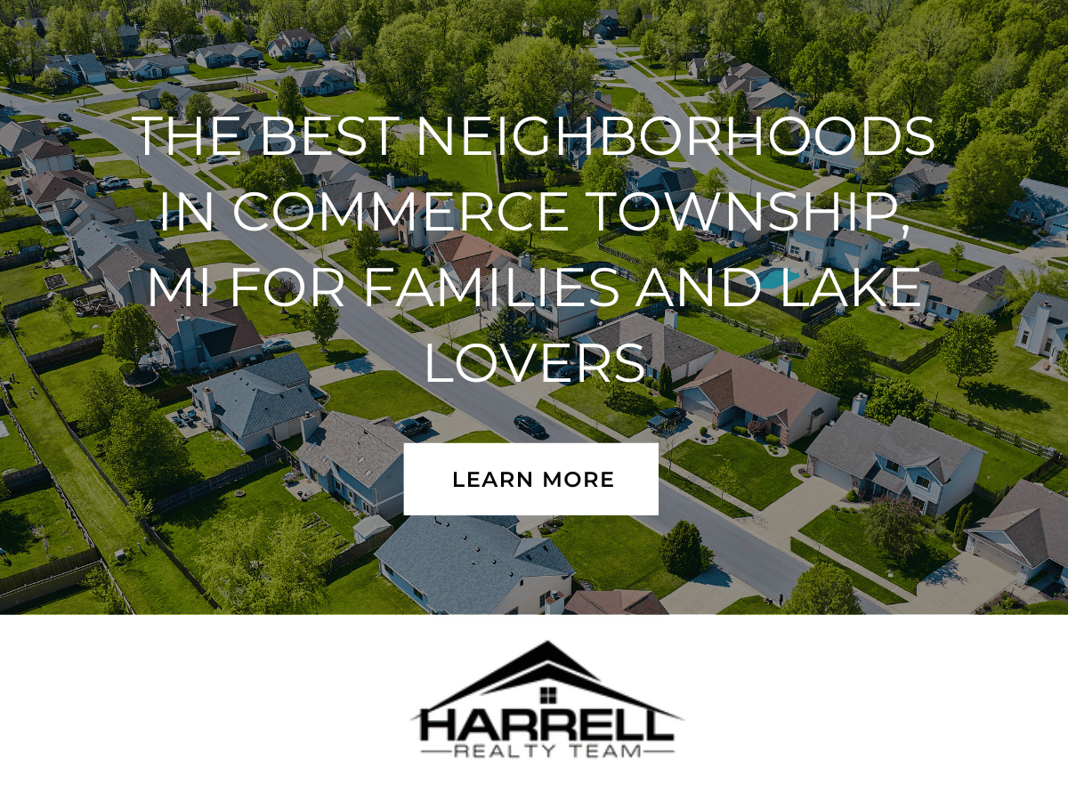 Lakefront homes in the best neighborhoods Commerce Township MI