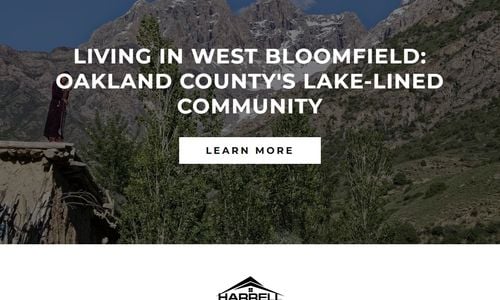 Living in West Bloomfield: Oakland County's Lake-Lined Community