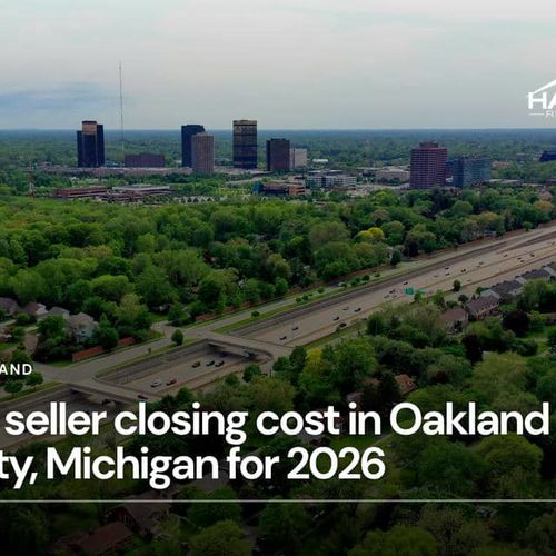Every seller closing cost in Oakland County, Michigan for 2026