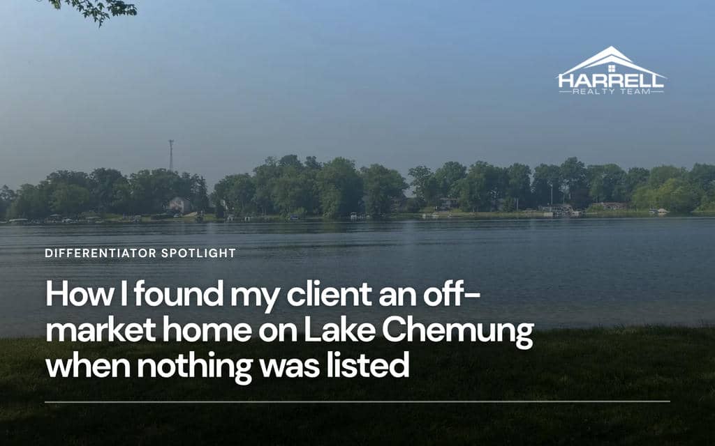 How I found my client an off-market home on Lake Chemung when nothing was listed