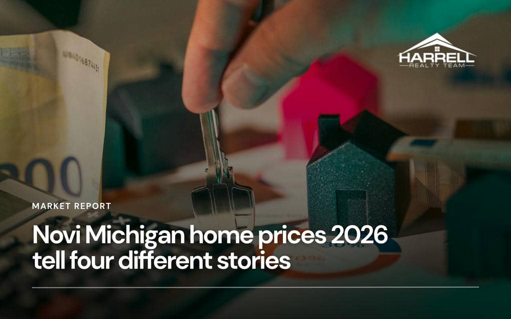 Novi Michigan home prices 2026 tell four different stories