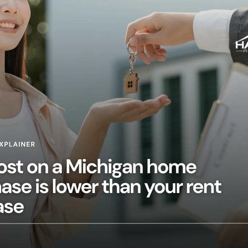 PMI cost on a Michigan home purchase is lower than your rent increase