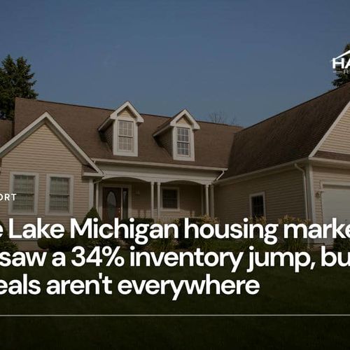 White Lake Michigan housing market 2026 saw a 34% inventory jump, but the deals aren't everywhere