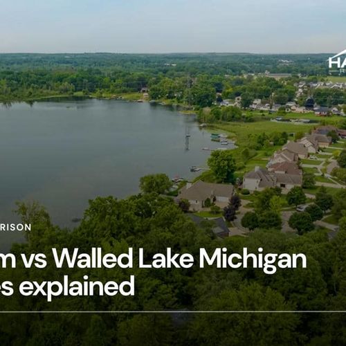 Wixom vs Walled Lake Michigan homes explained