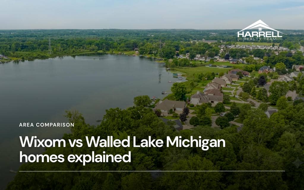 Wixom vs Walled Lake Michigan homes explained